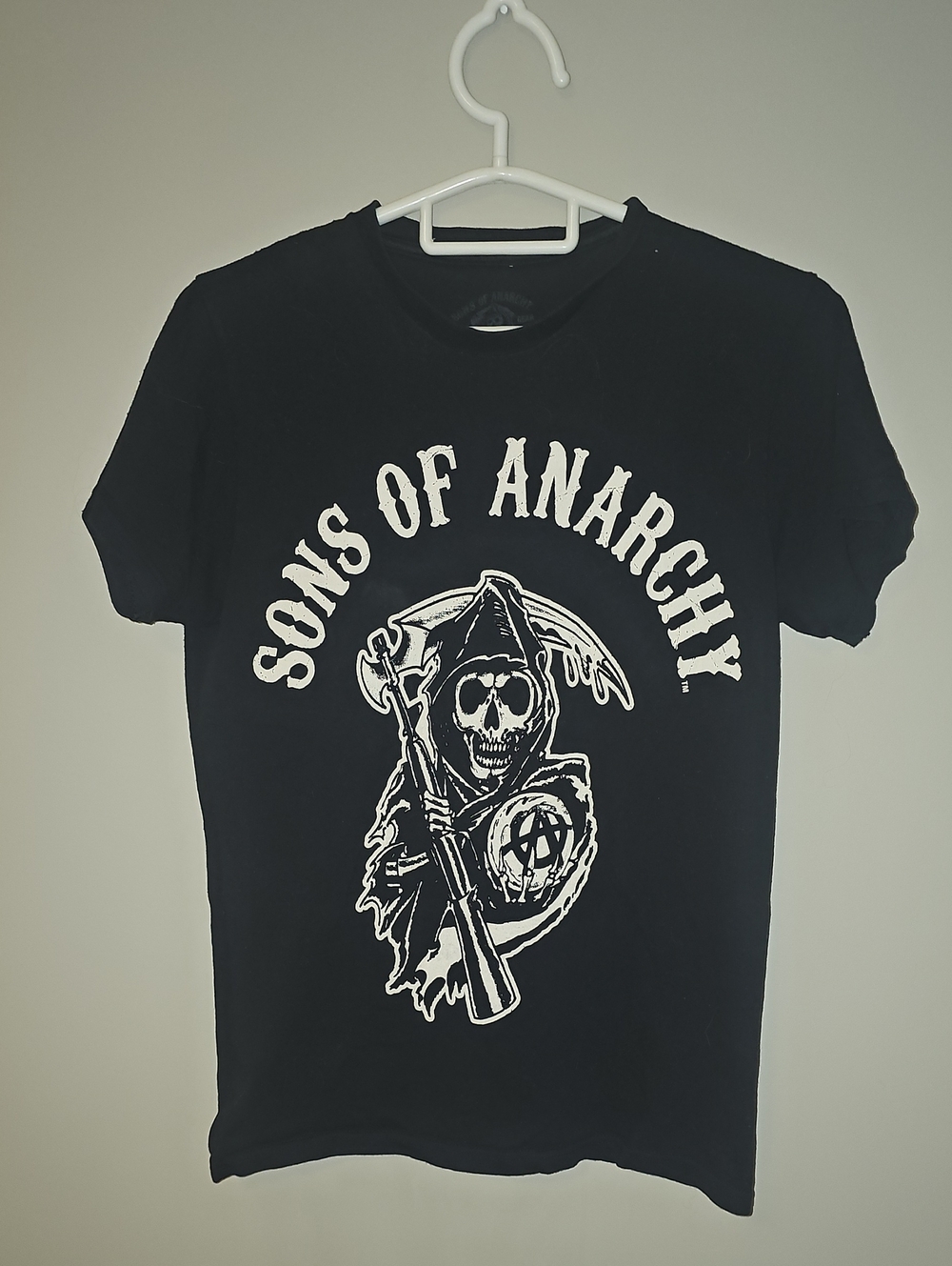 Sons of Anarchy Black Graphic Tee Mens Small S